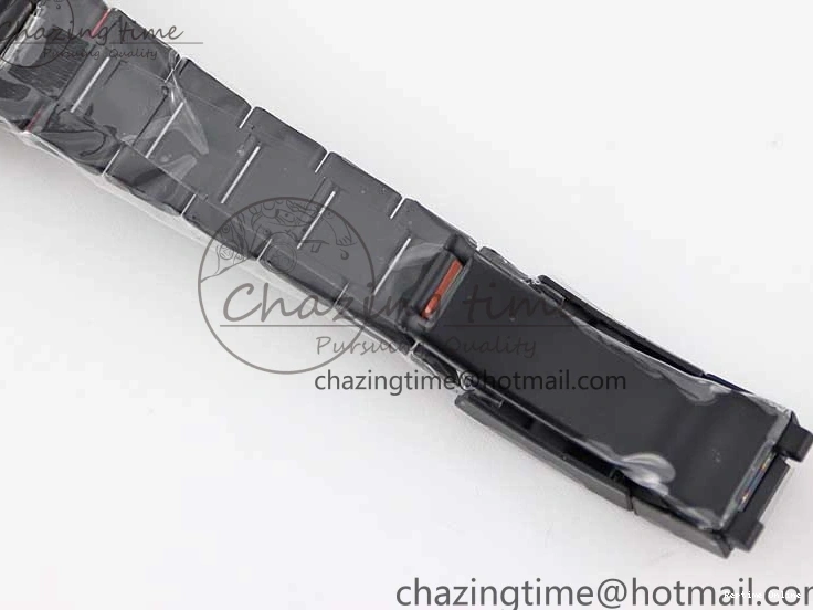 0515 Functional Daytona All Black PVD TWF Best Edition Rainbow Diamonds Bezel Black Dial on PVD Bracelet A 2449